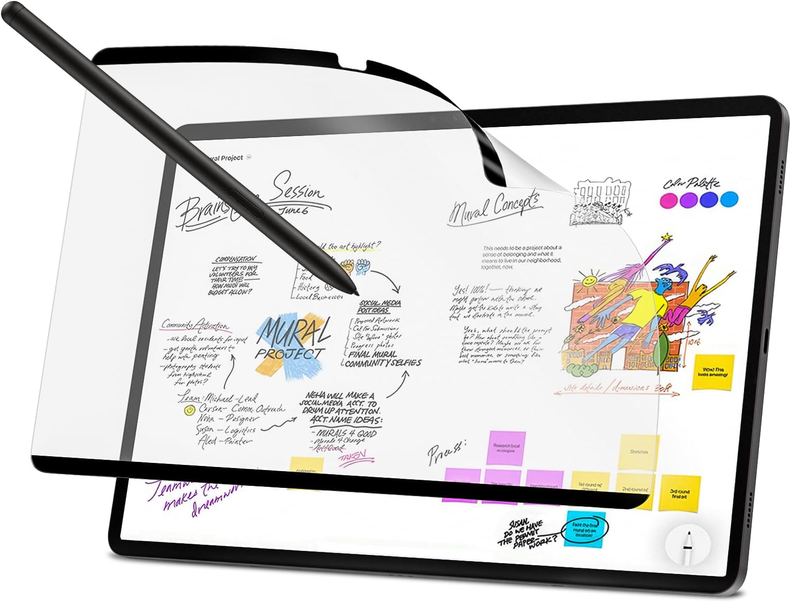 MoKo Paper Screen Protector for Samsung Galaxy Tab S9 FE Plus 5G 2023/Tab