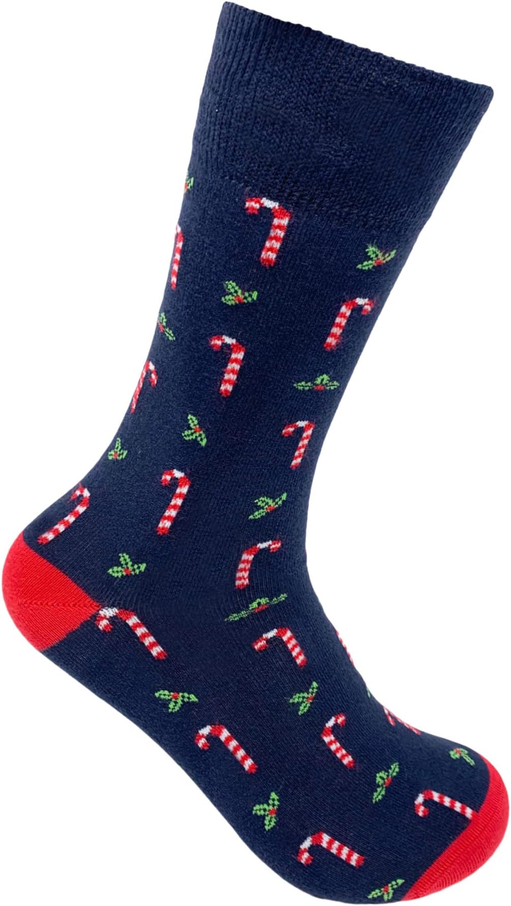 Printed Crew Socks For Men, Soft Cotton Calf Length Socks, Colorful Sock Gift For Men, Anti-Microbial & Odour Free, Funky Socks - Set of 1