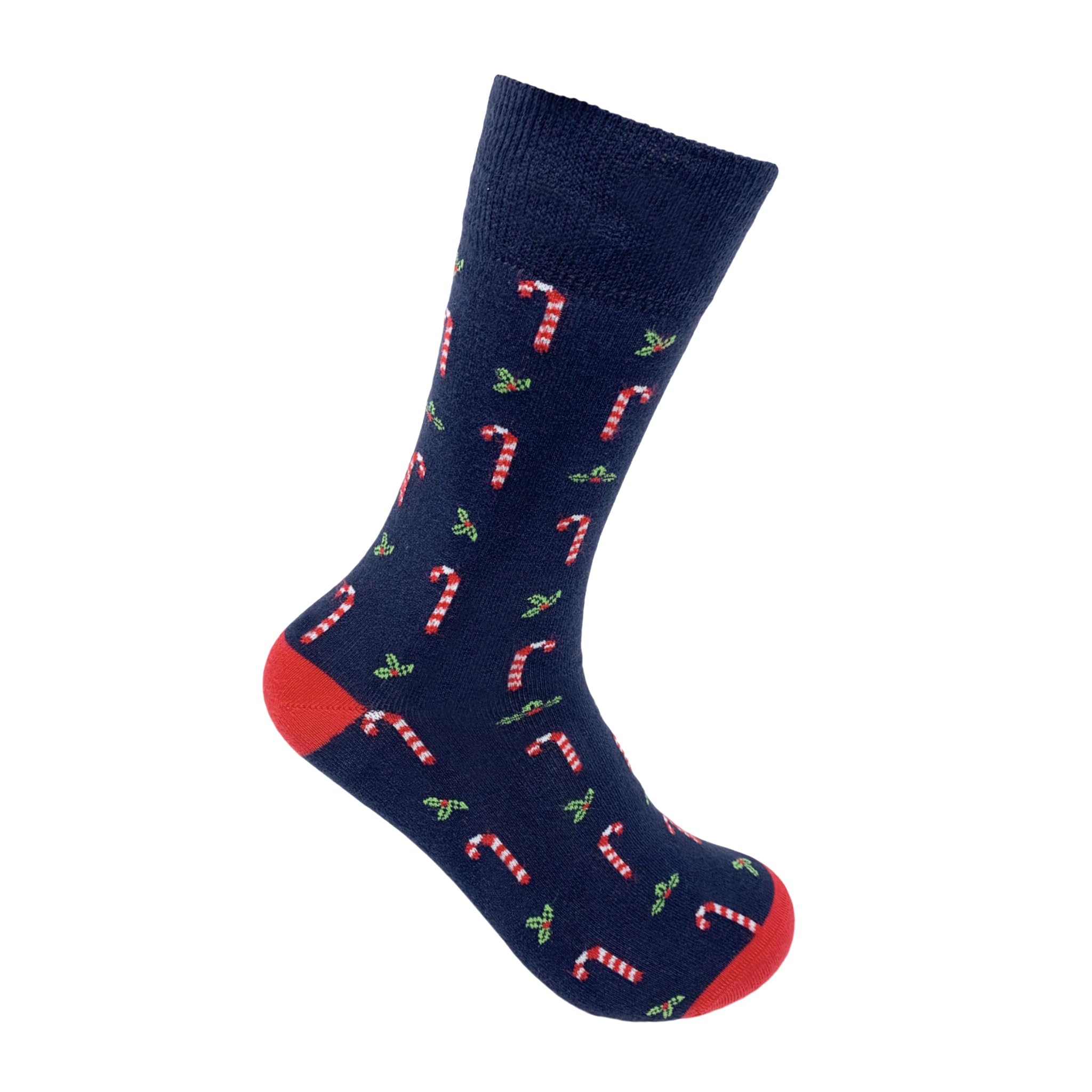 Printed Crew Socks For Men, Soft Cotton Calf Length Socks, Colorful Sock Gift For Men, Anti-Microbial & Odour Free, Funky Socks - Set of 1-image-36