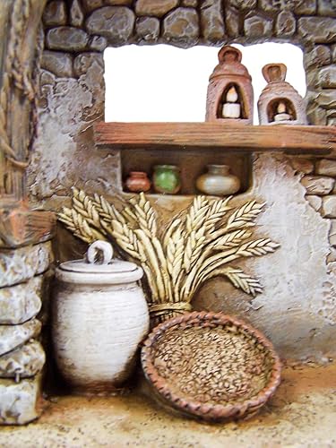 Miniatura 4 de Avalon Gallery - Juegos de Belén para Navidad, Belén para interiores, 12.25 x 8.75 pulgadas, estable/creche