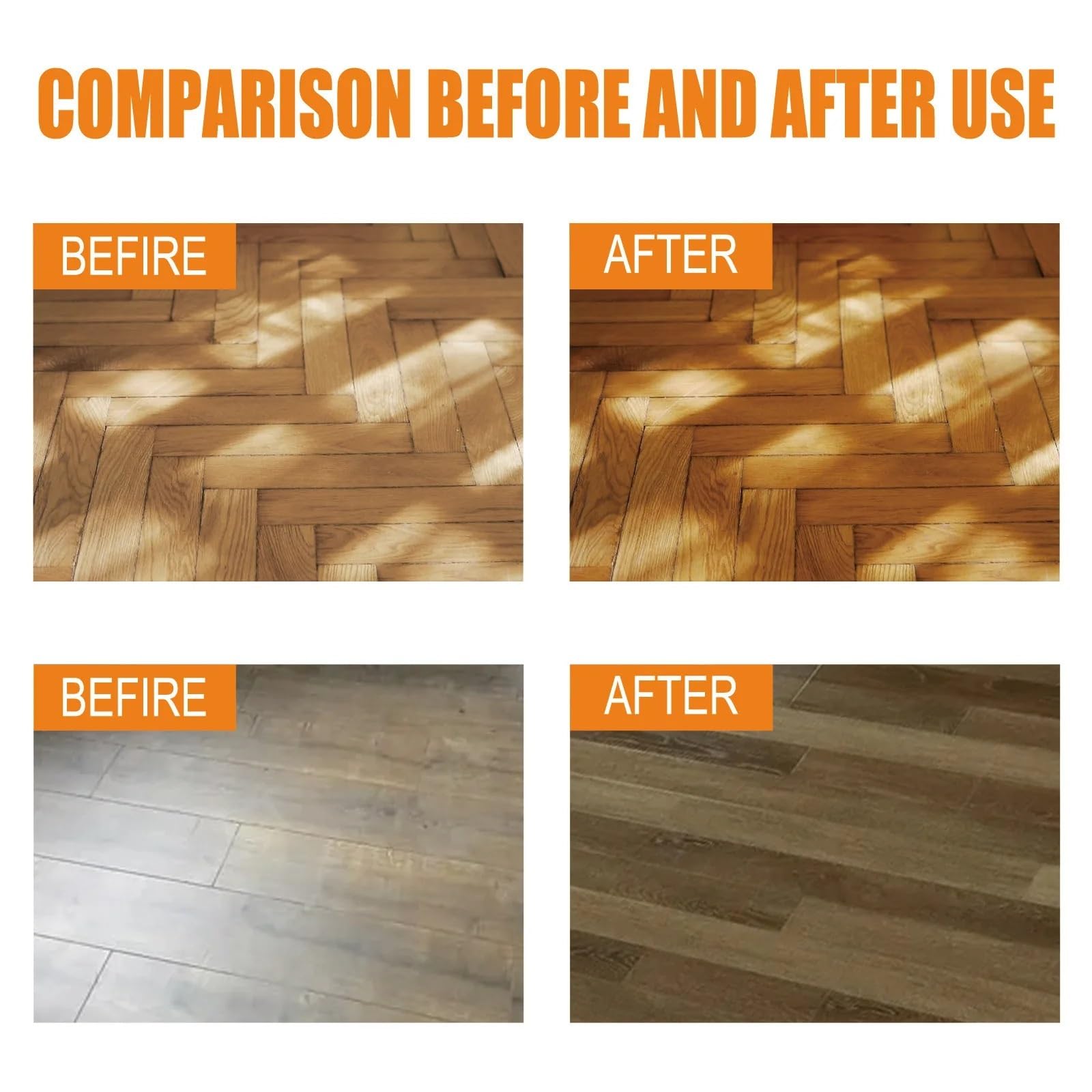 Limpiador de manchas for pisos de madera, abrillantador for pulido de azulejos, detergente for eliminar la suciedad del piso, Compatible con aspiradora Dreame W10 Pro / D9 Max / L10 Pro/ H11 Max(100ml