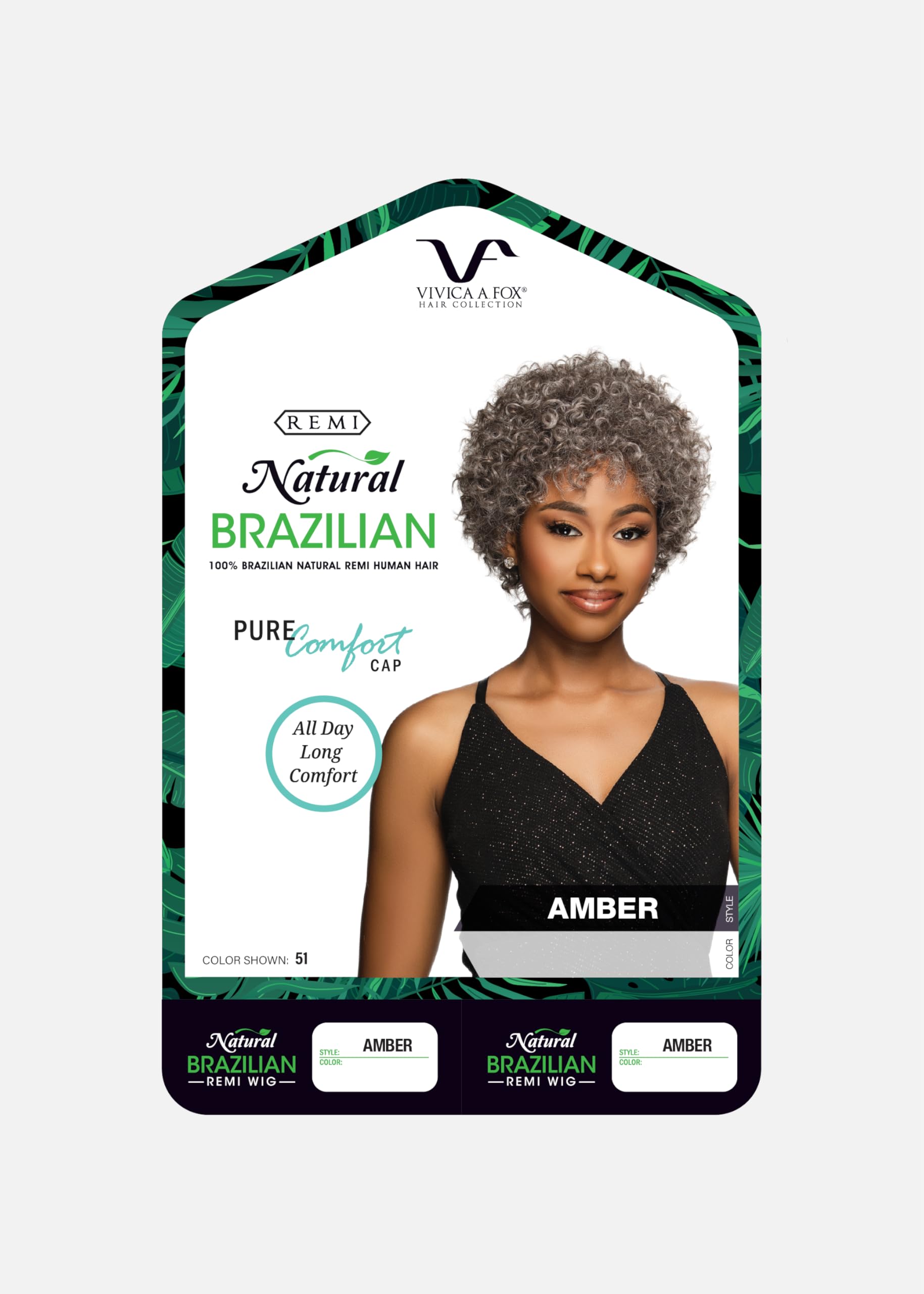 Amazon.com : Vivica A. Fox Hair Collection AMBER, Pure 