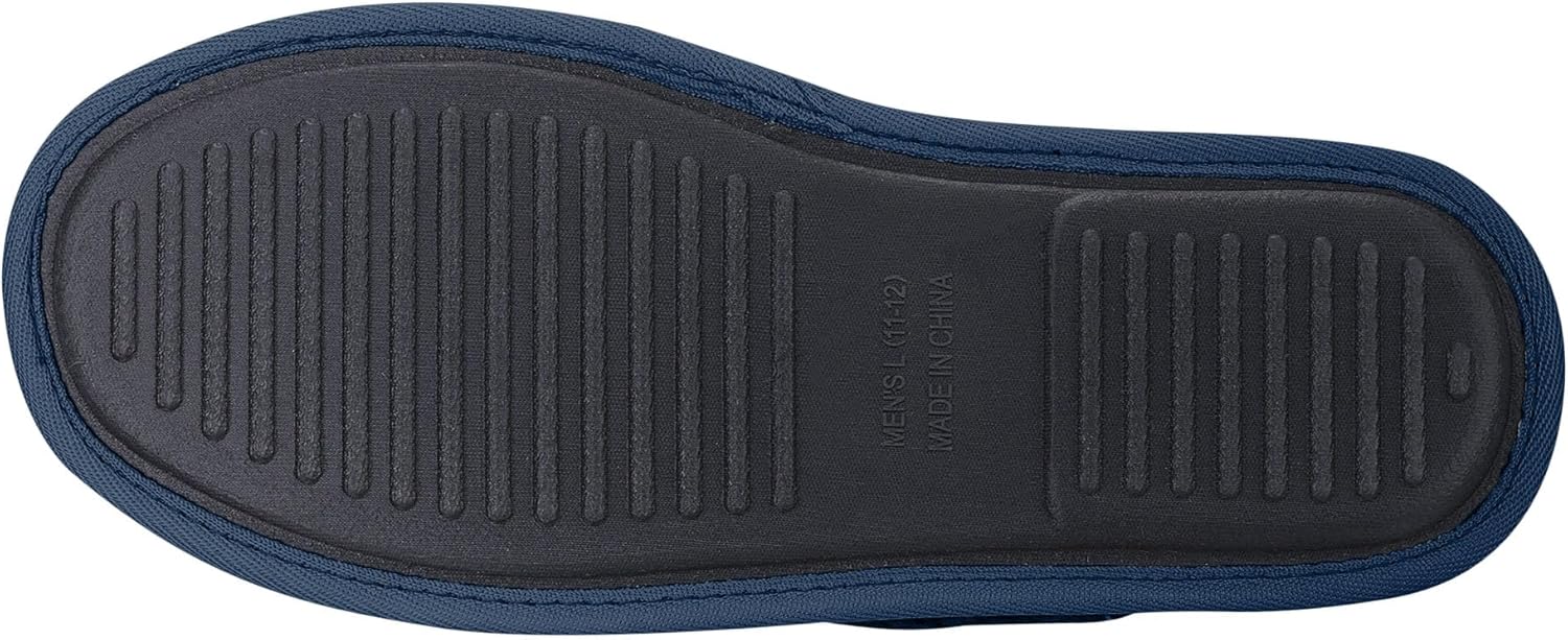 FOCO - Mens MLB Big Logo Team Color Suede Sherpa Scuff Slippers - Image 3