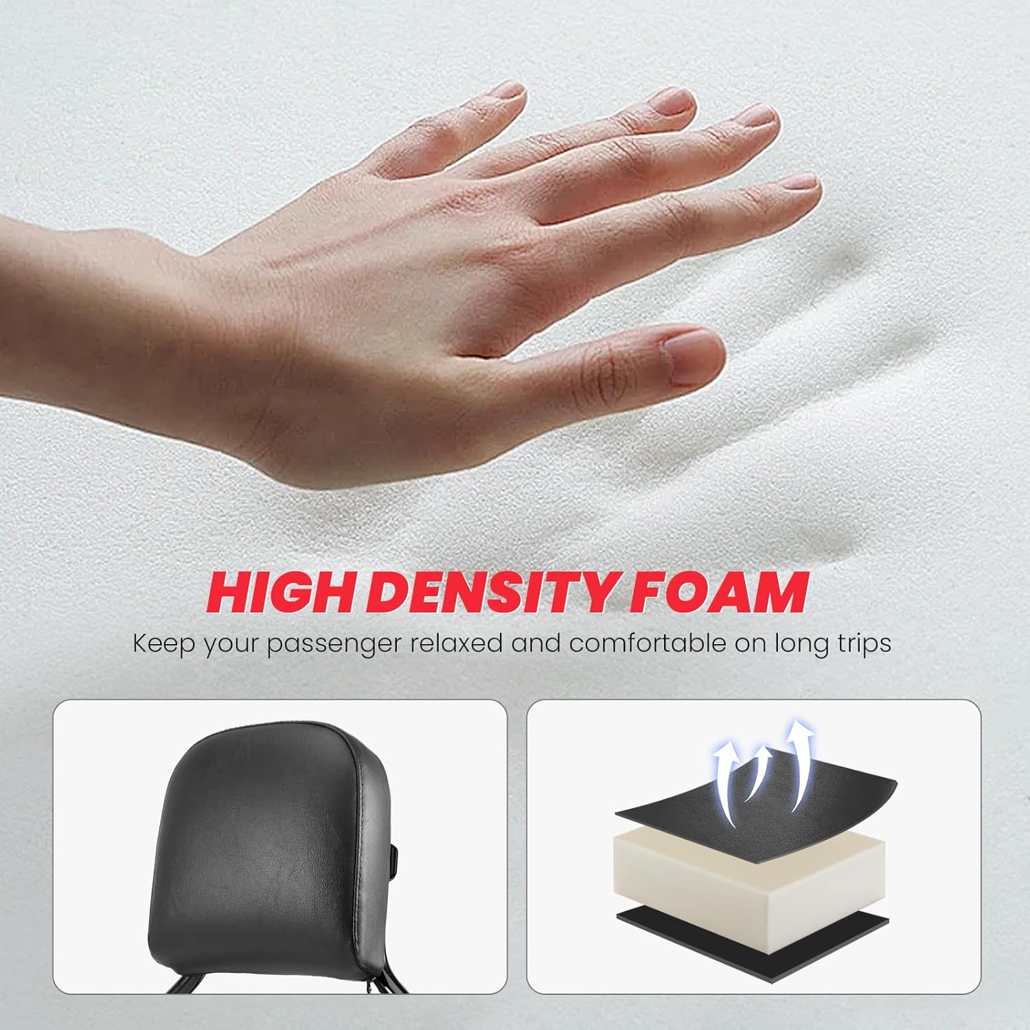 Fat Bob Softail Backrest Holdfast Sissy Bar Upright Pack of Sport Luggage Rack Compatible with Harley Davidson FXFB FXFBS 2018-2023 w/Docking Hardware Kit, Gloss Black