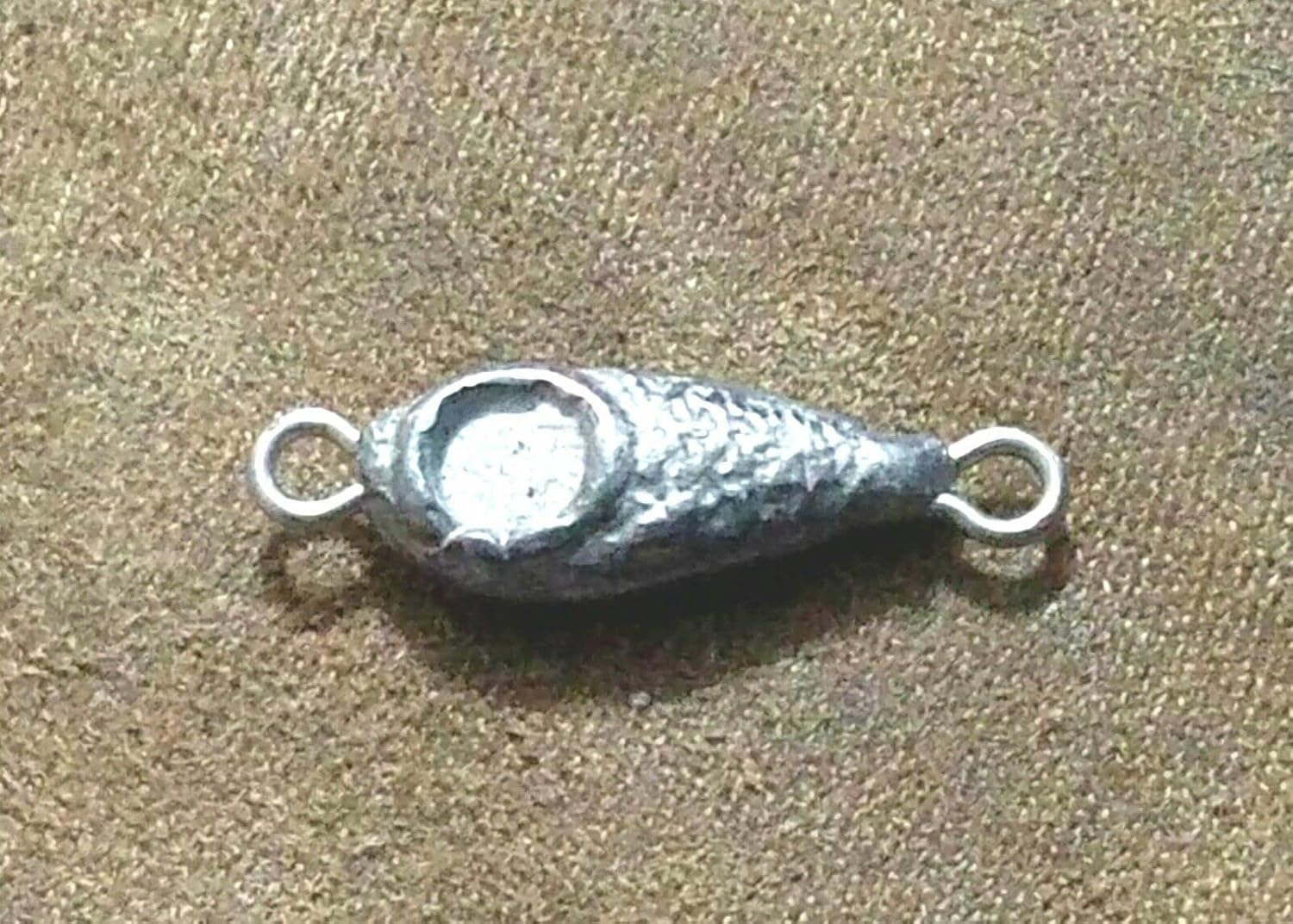 1/8oz Unpainted Ice Fishing Minnow Shad Jigging Metal Crappie Spoon - 25 Lures