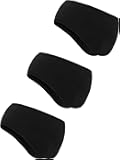 3 Pcs Fleece Ear Warmers Muffs for Men Women Headband Ear Muffs Winter Covers for Cold Weather Running Cycling Ski