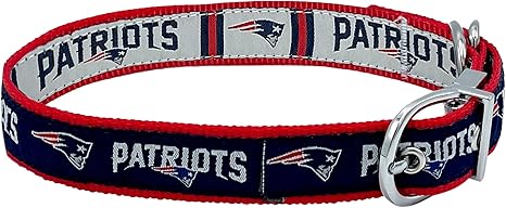 patriots dog collar amazon