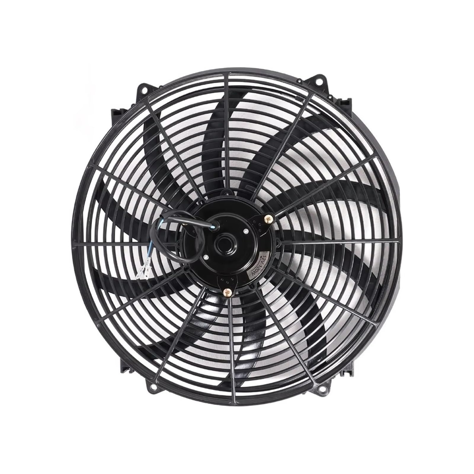 Coche Motor Radiador Ventilador Radiador Eléctrico Universal Motor Coche 16" 120W 12V