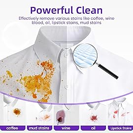 Travel Laundry Detergent Sheets Eco-friendly 120 Loads Fisroa Clothes Washing Detergent Sheets Plastic-Free Washer Strips, Lavender Liquidless Laundry Strips
