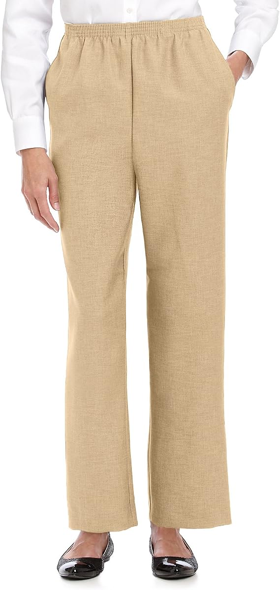 Alfred Dunner Classics Elastic Waist 