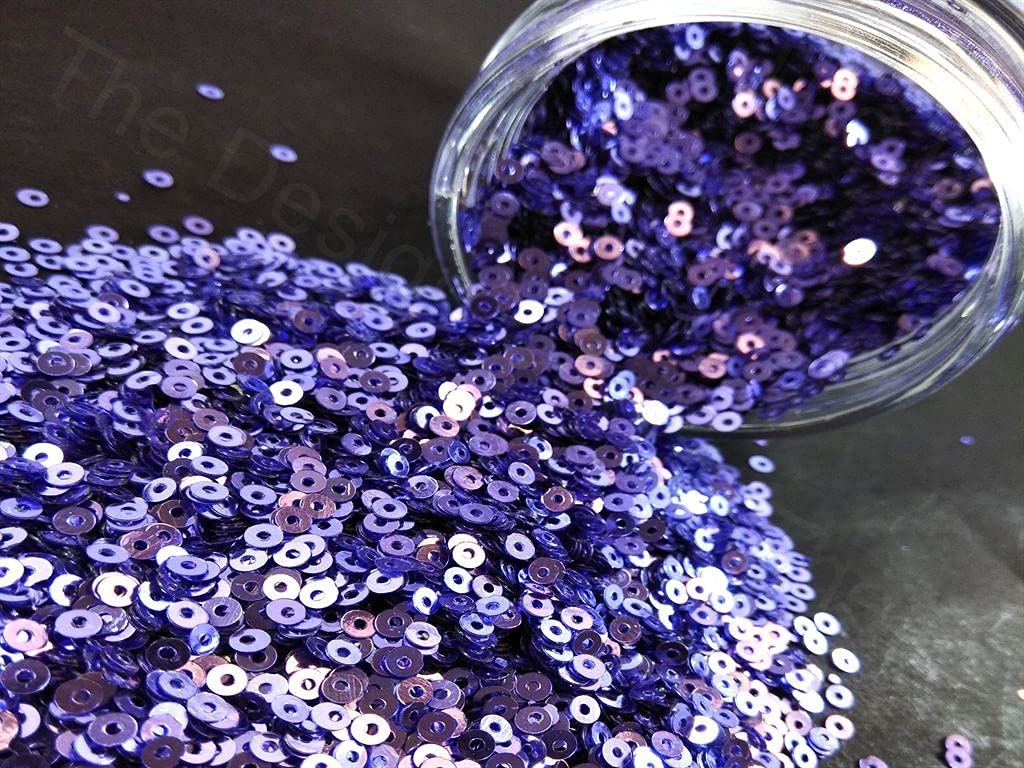 Buy The Design Cart Center Hole Circular Plastic Sequins 250 gm, 2mm