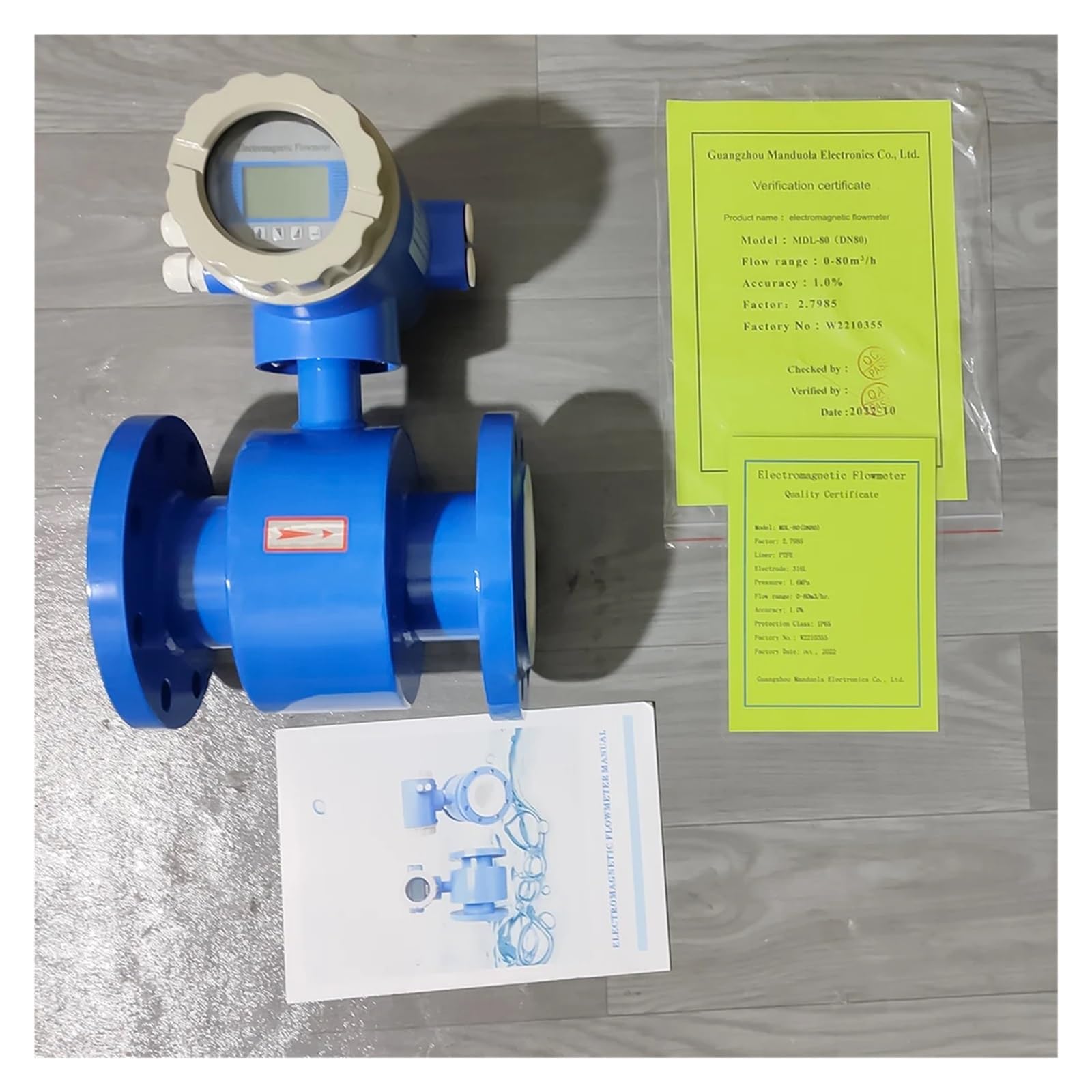 Mini medidor de flujo de turbina digital Medidor De Flujo De Agua 0~30m3/h Diámetro Del Sensor DN10~ DN600 Precisión 1.0% O 0.5% (opcional) Medidor De Flujo Electromagnético De Líquido Digital para di