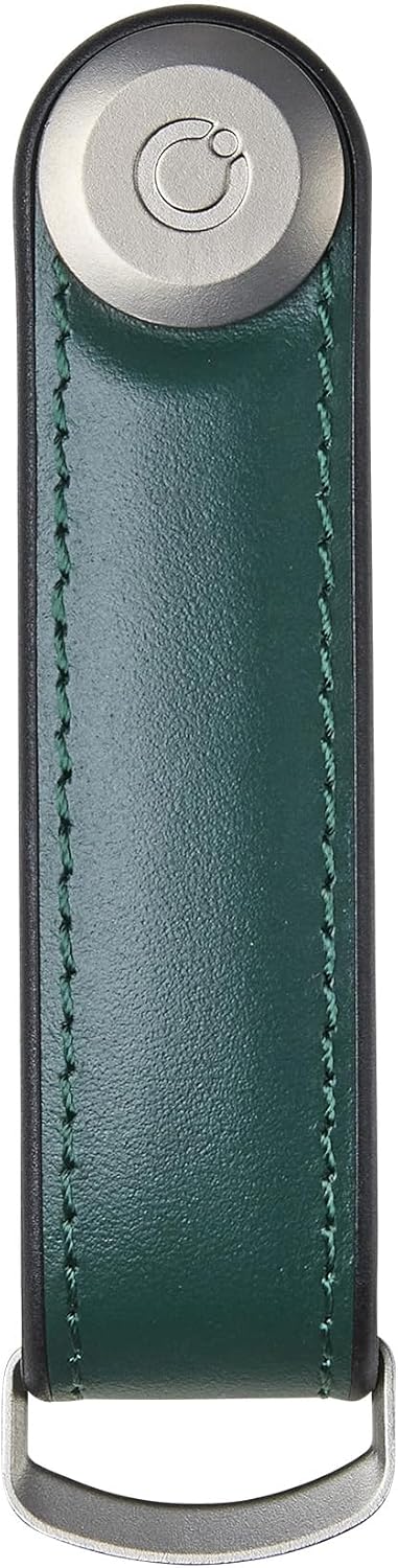 Orbitkey Key Organizer Hybrid Leather | Premium Nappa leather & TPU, Stainless Steel Locking Mechanism, Slim & Quiet Profile