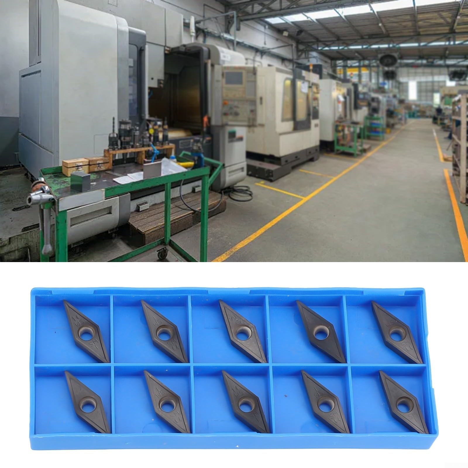 VCMT160404-SM VCMT331-SM IC907 CNC carburo inserto acciaio per SVJCR 10 pezzi