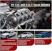 Vista 5 de Herramienta de compresor de resorte de válvula de motor compatible con Ford Mustang GT F150 4.6L 5.4L 2V Romeo Windsor Lincoln Mercury Red