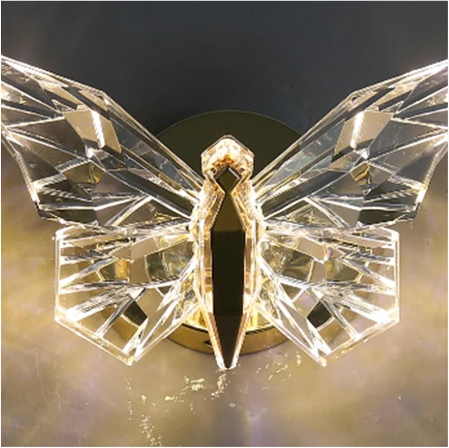 Nordic LED Butterfly Wall Lamp Indoor Lighting Fixture Living Bedside Bedroom Hotel TV Modern Home Decoration,Simple