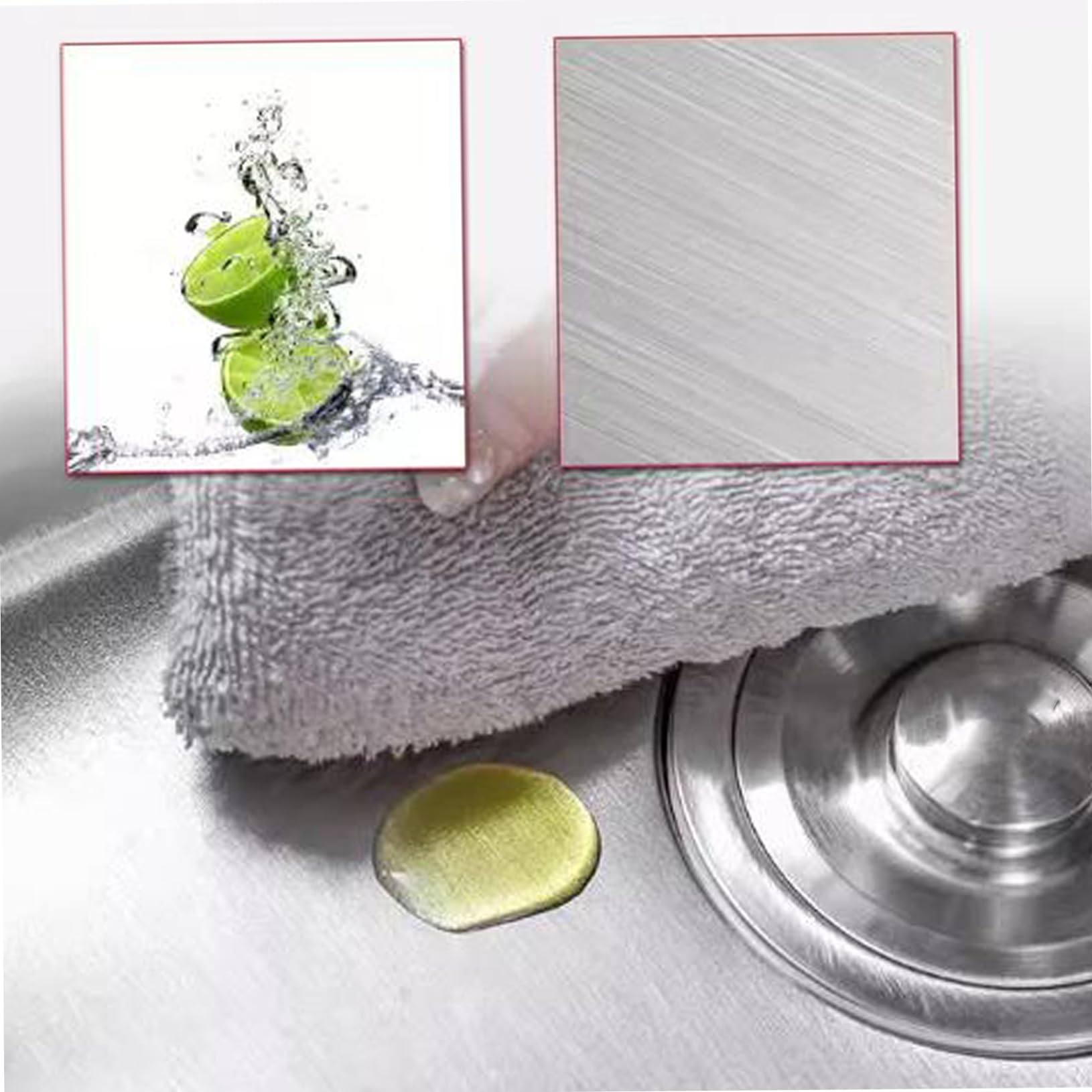 Lavello Mobile da Cucina con Staffa Pieghevole, Rubinetto per Acqua Fredda da Esterno, Ideale per Garage, Campeggio, Barbecue ECC. (53x38 cm)