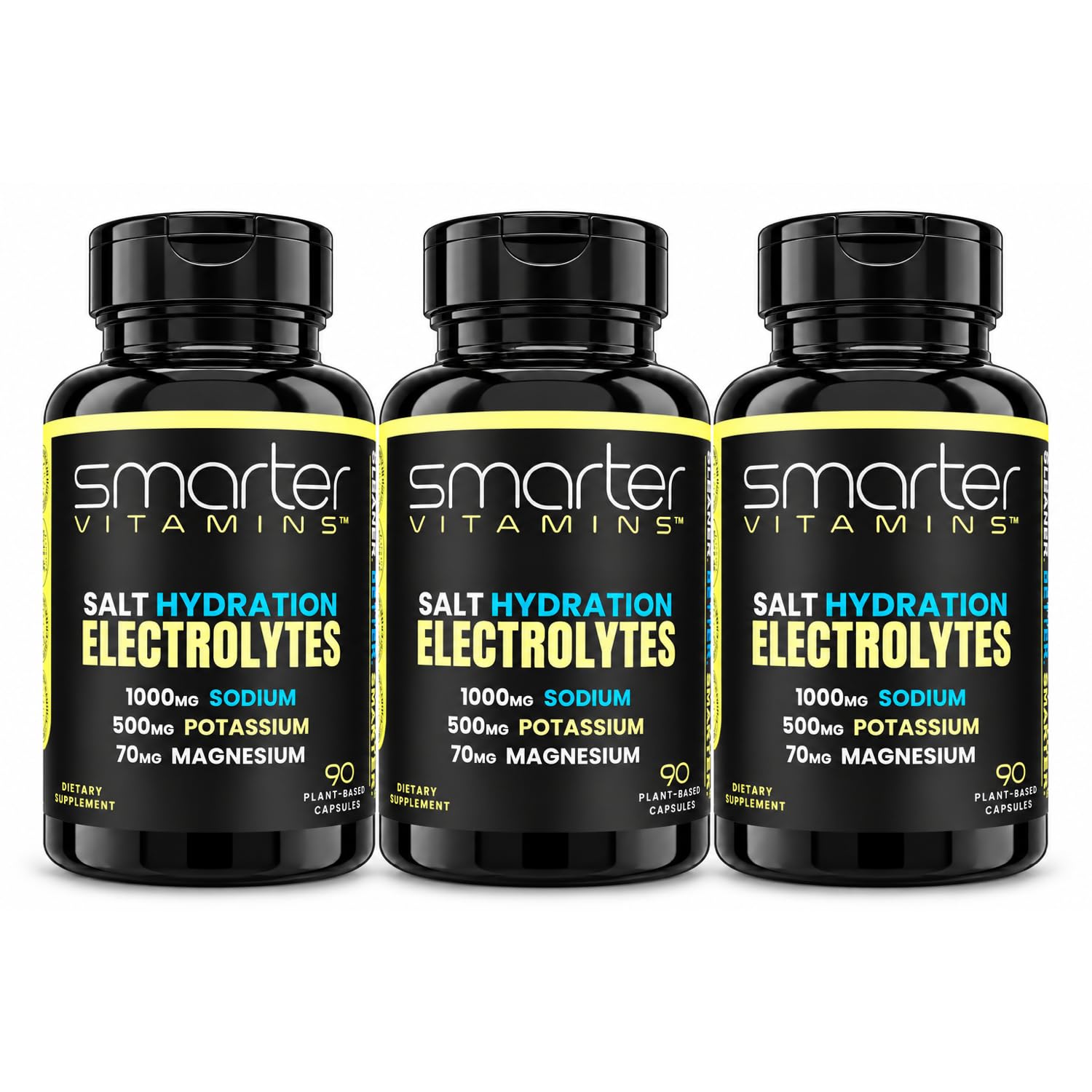 Electrolyte Capsules with 1000mg Sodium, Potassium & Magnesium, 90 Count — Amazon image 8