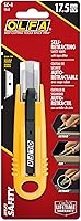 Vista 3 de OLFA Cuchillo utilitario de seguridad auto-retráctil (SK-4) – Cortador de caja semiautomático multiusos con hoja autoretráctil y mango