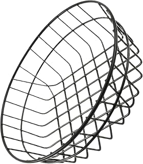 Deep Fryer Basket for Frying French Fries and Chicken Nuggets, Wire Food Basket with Heat-Resistant Handle, Fine Mesh Oil Draining Design