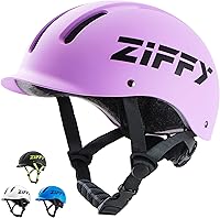 ZIFFY Kids Toddler Bike Helmet Adjustable Lightweight CPSC ASTM Certified Washable Lining Boys Girls 2 Sizes