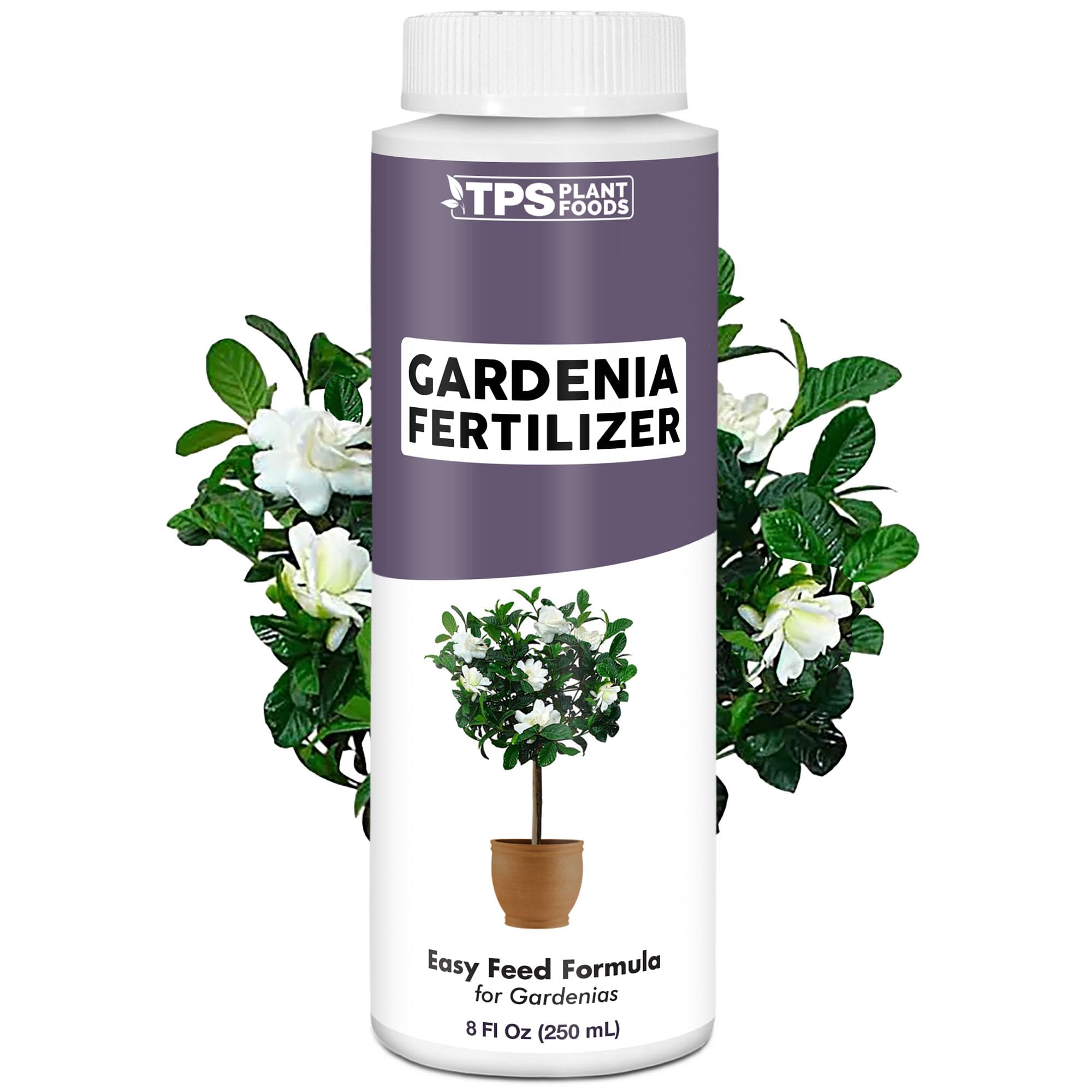 Gardenia Fertilizer for Gardenias, Camellia and Rhododendron Plants, Flowering Liquid Plant Food 8 oz (250mL)