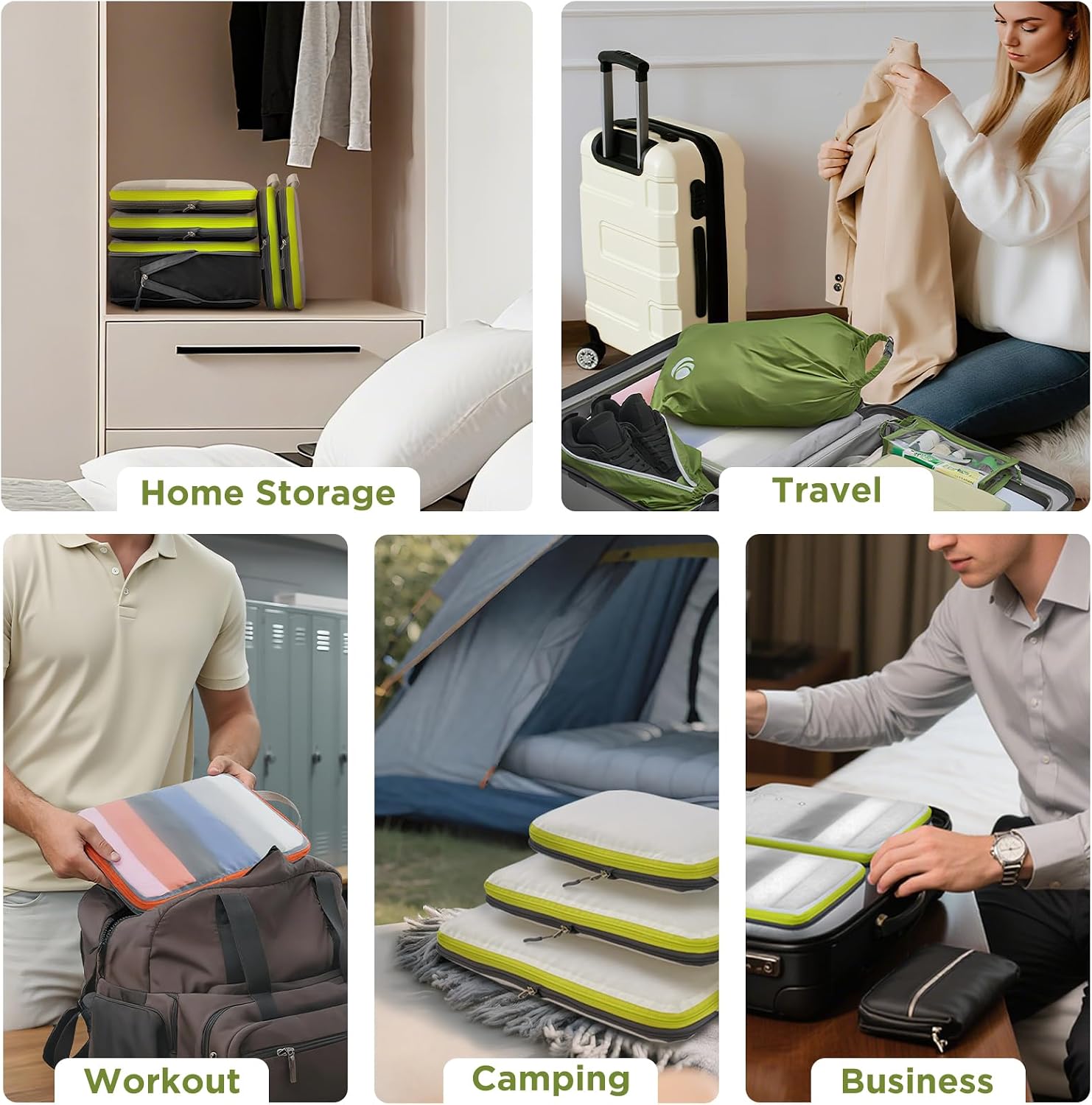 Cipway Organizer Valigia,Cubi da Imballaggio a Compressione,... 9 71ECEFYEhGL. AC SL1500