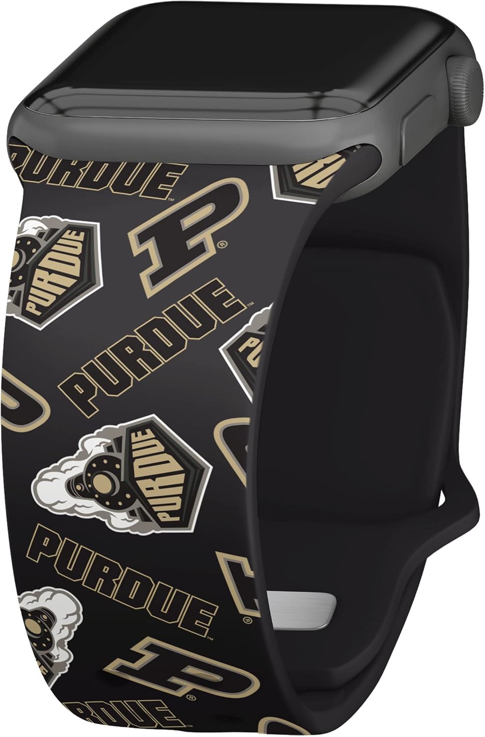 Affinity Bands Purdue Boilermakers HD NCAA Watch Band Compatible with Apple Watch - All Series