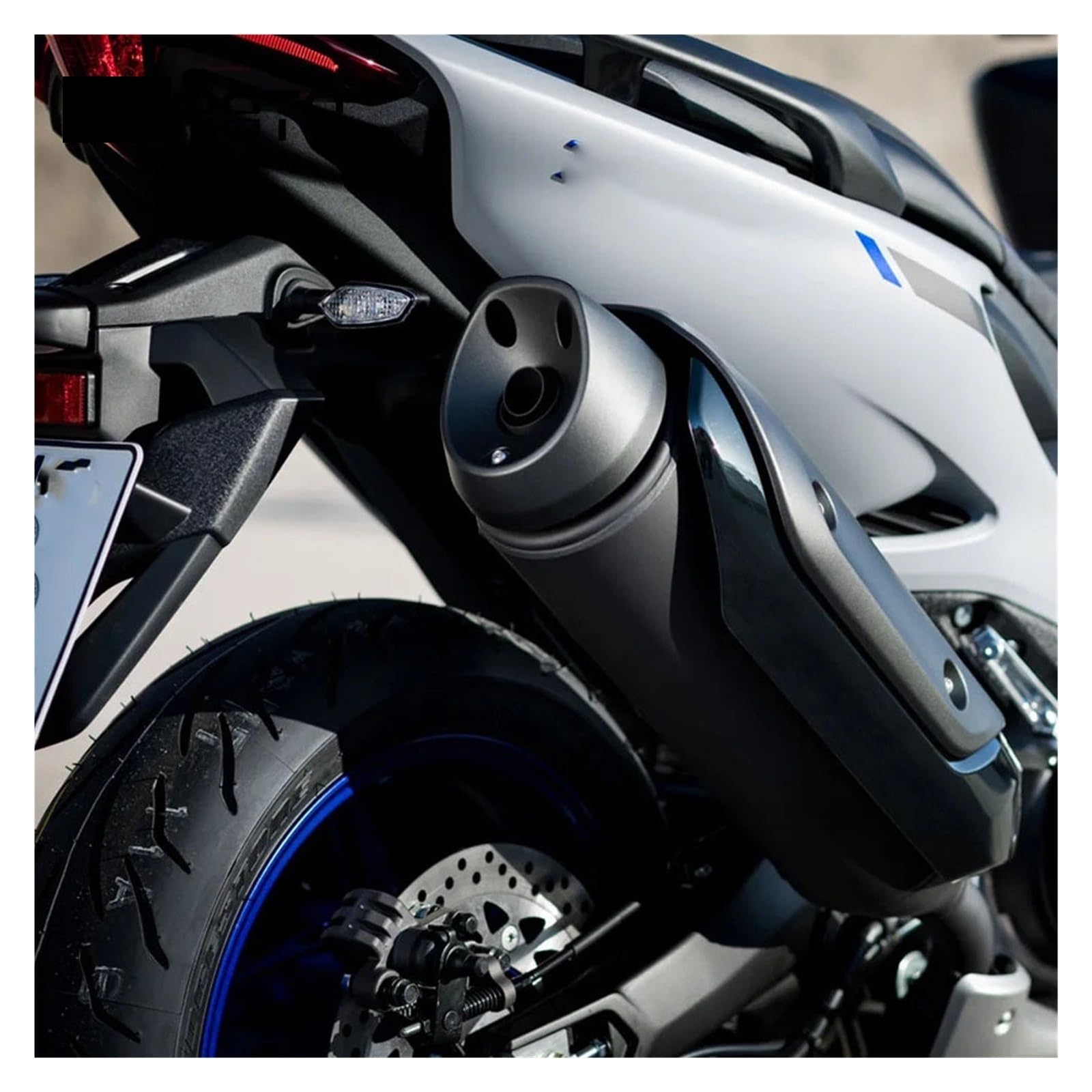 Piastra di protezione della copertura protettiva for moto | For TMAX530 SX DX 2017-2019, plastica resistente al calore, protezione dalla temperatura(B)