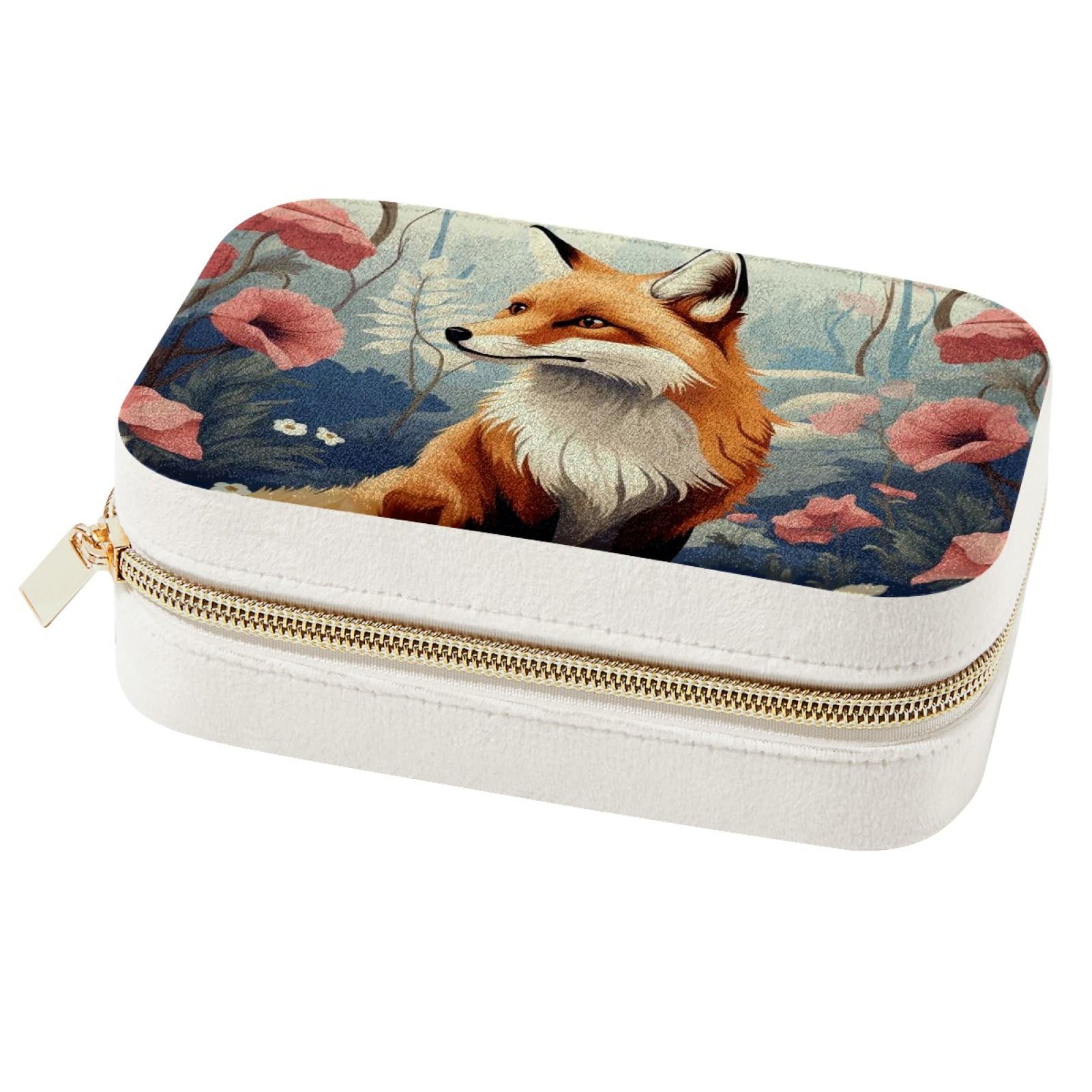 Boîte à bijoux de voyage portable, le cadeau de demoiselle d'honneur parfait