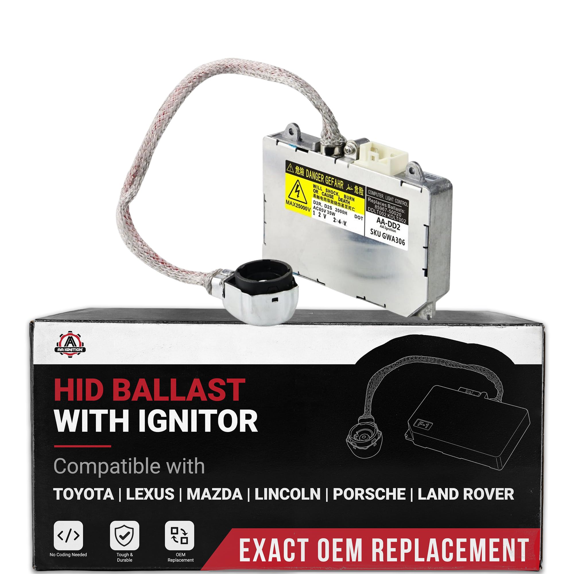 Amazon.com: HID Ballast with Ignitor - Headlight Control Unit