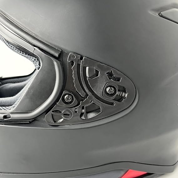 Motorcycle Helmet Visor Base for Z8.Motorcycle Shield Gear Plate Compatible with Shoei X-15/RF-1400/Z8/NXR 2 Accessories Pivot Kit