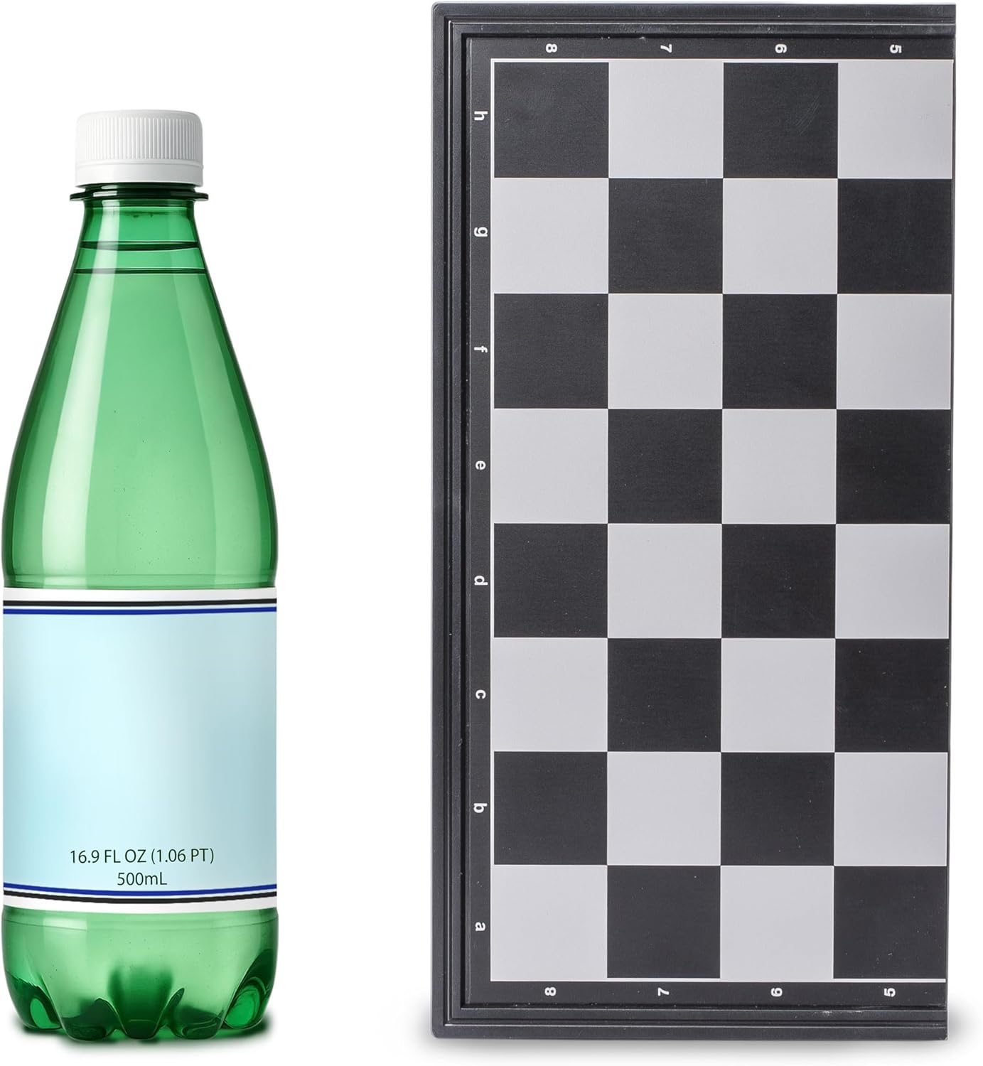 Yellow Mountain Imports Travel Magnetic Chess Set (9.8-Inch) - Folding and Portable Board Game - Image 2