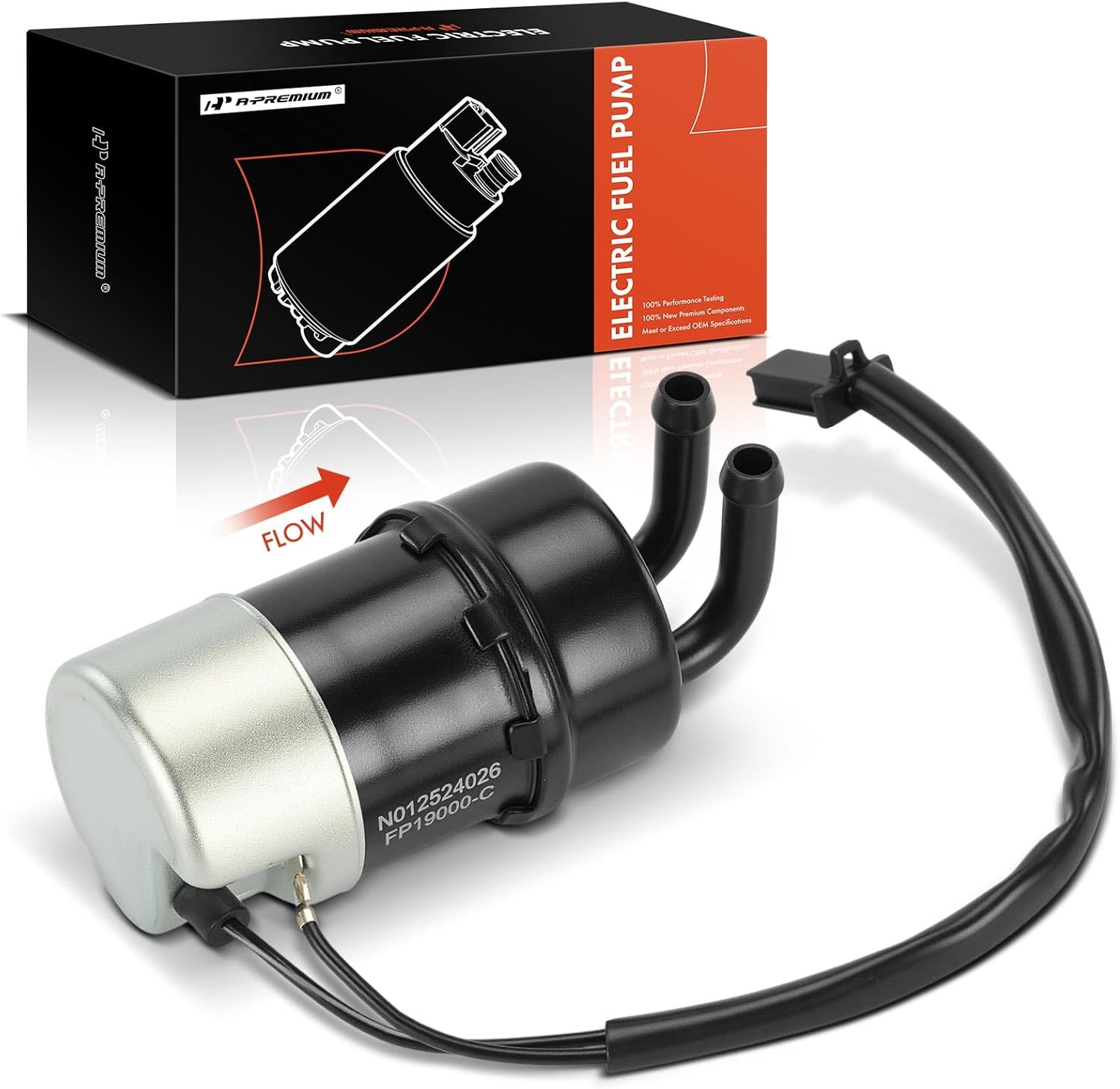 A-Premium Electric Fuel Pump Compatible with Suzuki Boulevard 2005-2008, Intruder 1400 1987-2004, Intruder 700 1986-1987