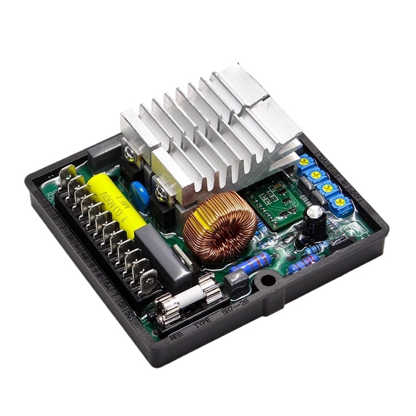 CSKWLLNBC 1pcs SR7-2G AVR Diesel Generator Automatic Voltage Regulator Brushless Alternator Engine Spare Parts Accessories