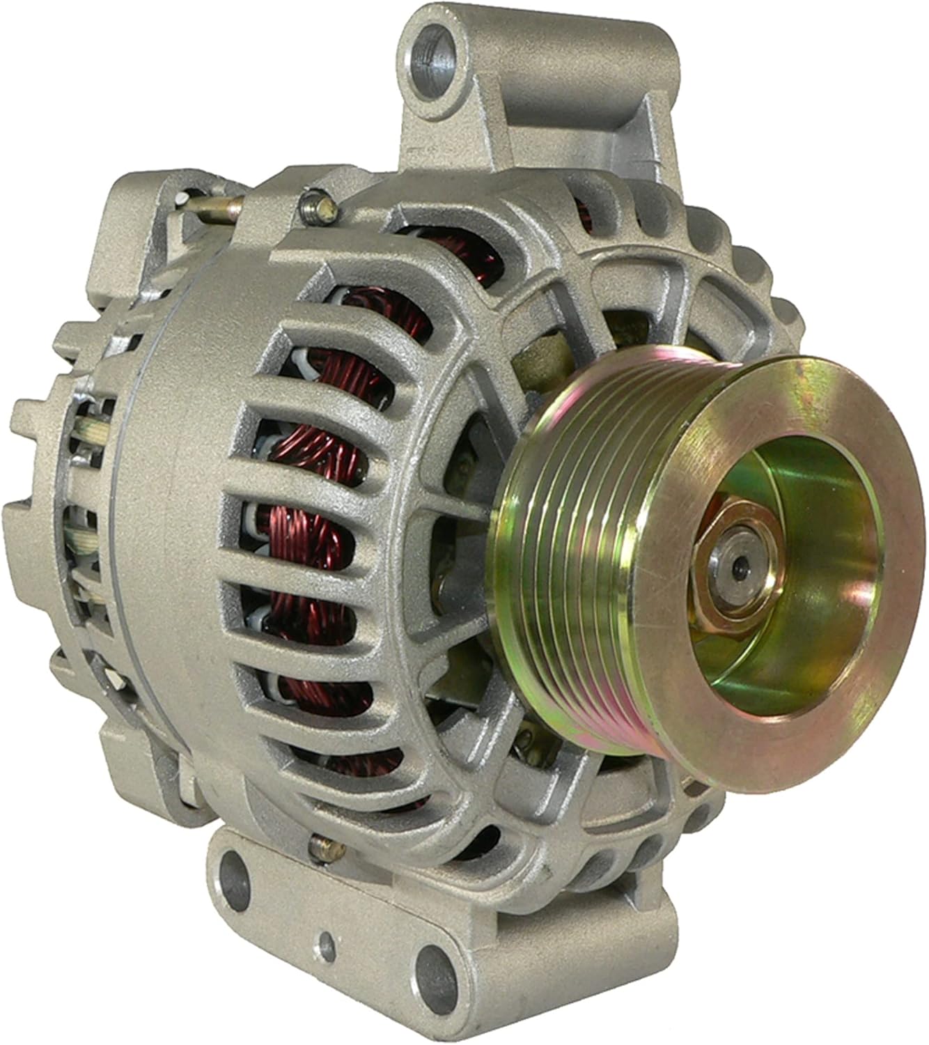Total Power Parts 400-14076 12V 110A Alternator Compatible With/Replacement For Ford F-250 Super Duty 2004-2007 F-350 Super Duty 2004-2007 Excursion 2005 334-2734A 335-1152 AFD0121 AFD0138 AL7604X