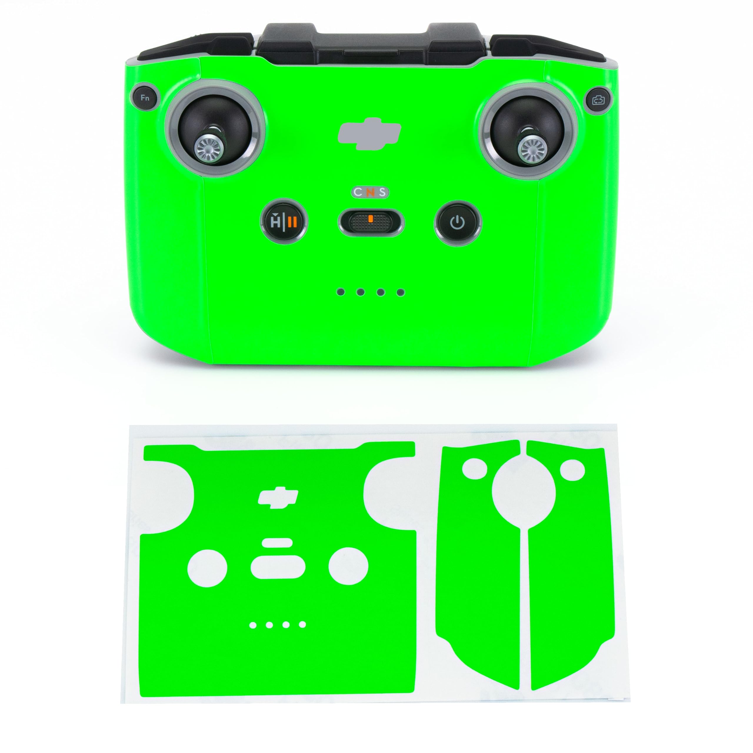 WRAPGRADE Skin Stickers Compatible with DJI RC-N2/N3 (NEON Green)