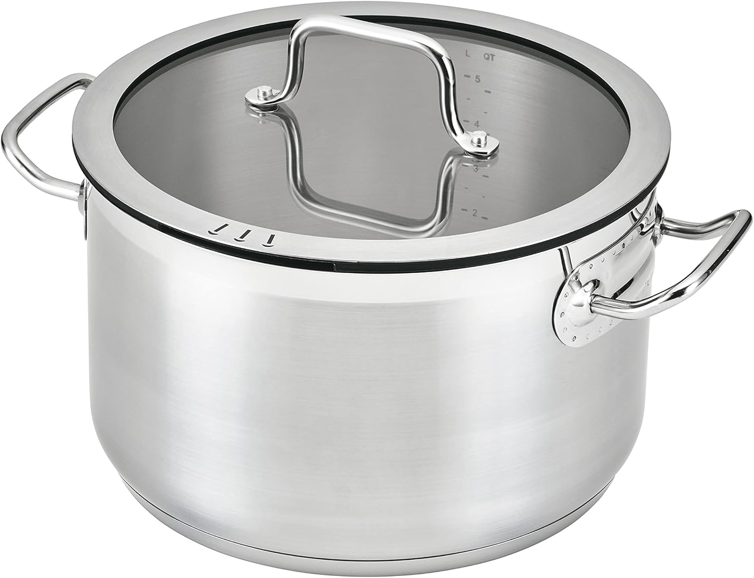 BergHOFF GEM 6.5 qt. Stockpot with glass lid
