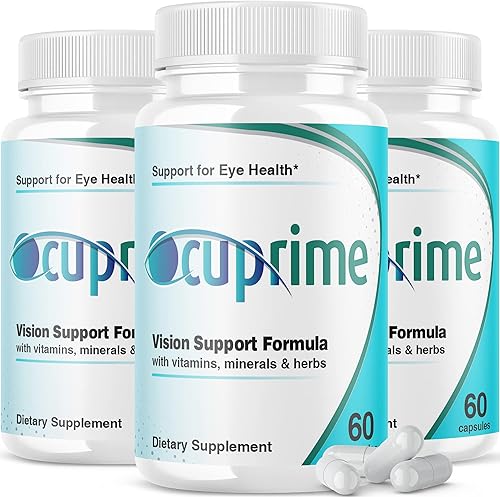 IDEAL PERFORMANCE Ocuprime - Suplemento para ojos (3 unidades, 180 cápsulas)