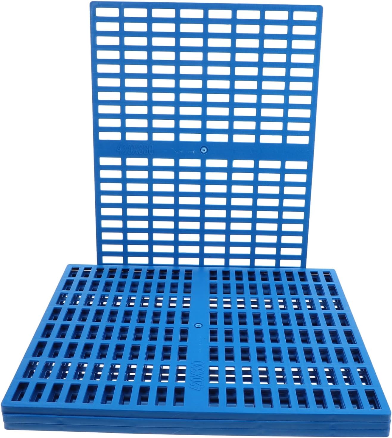 4Pcs Bunny Cage Mats Durable Feet Pads for Animals Water Floor Mat with Design Comfortable Rabbit Resting Pads