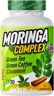 Per chi vuole sostenere il metabolismo con una formula multibotanica — moringa, matcha, caffè verde e cromo in 30 capsule