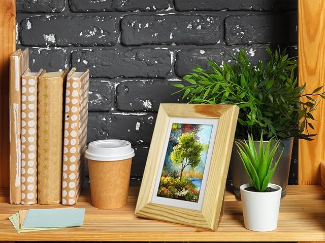 Foto 4 de 8 de MG Design Set de 3 Marco Madera natural A6 10 x 15 cm