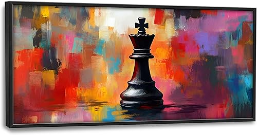 Miniatura 68 de Arte abstracto de pared grande enmarcado para decoración de pared para sala de estar, imágenes abstractas de gran tamaño, pintura moderna extra