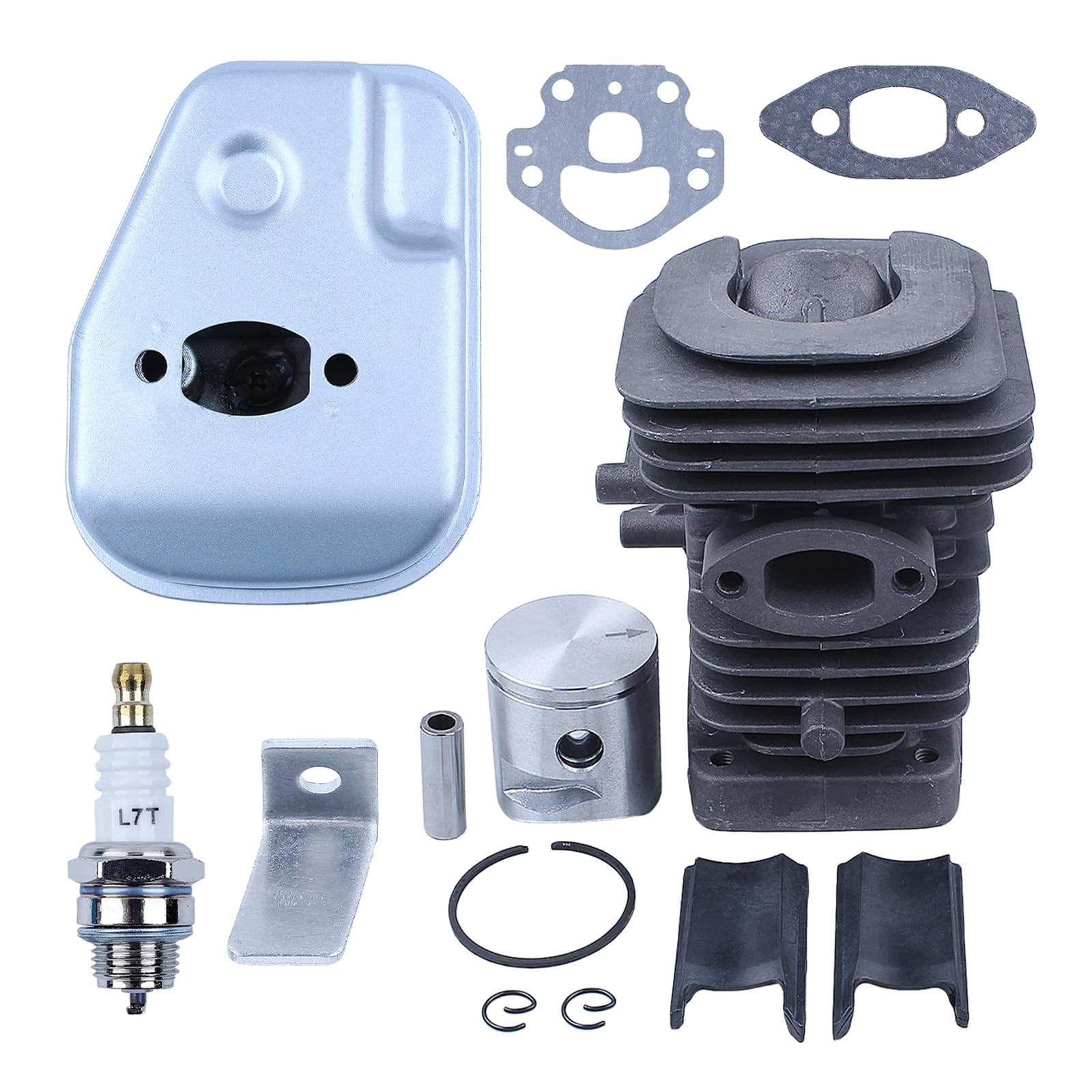 Kit cylindre piston 39 mm en alliage robuste pour moteur thermique 545050417