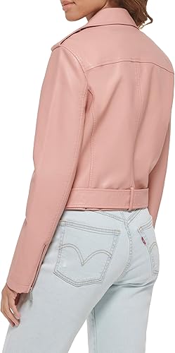 Miniatura 2 de Levi's Chaqueta de moto de piel sintética con cinturón para mujer (talla regular y grande)