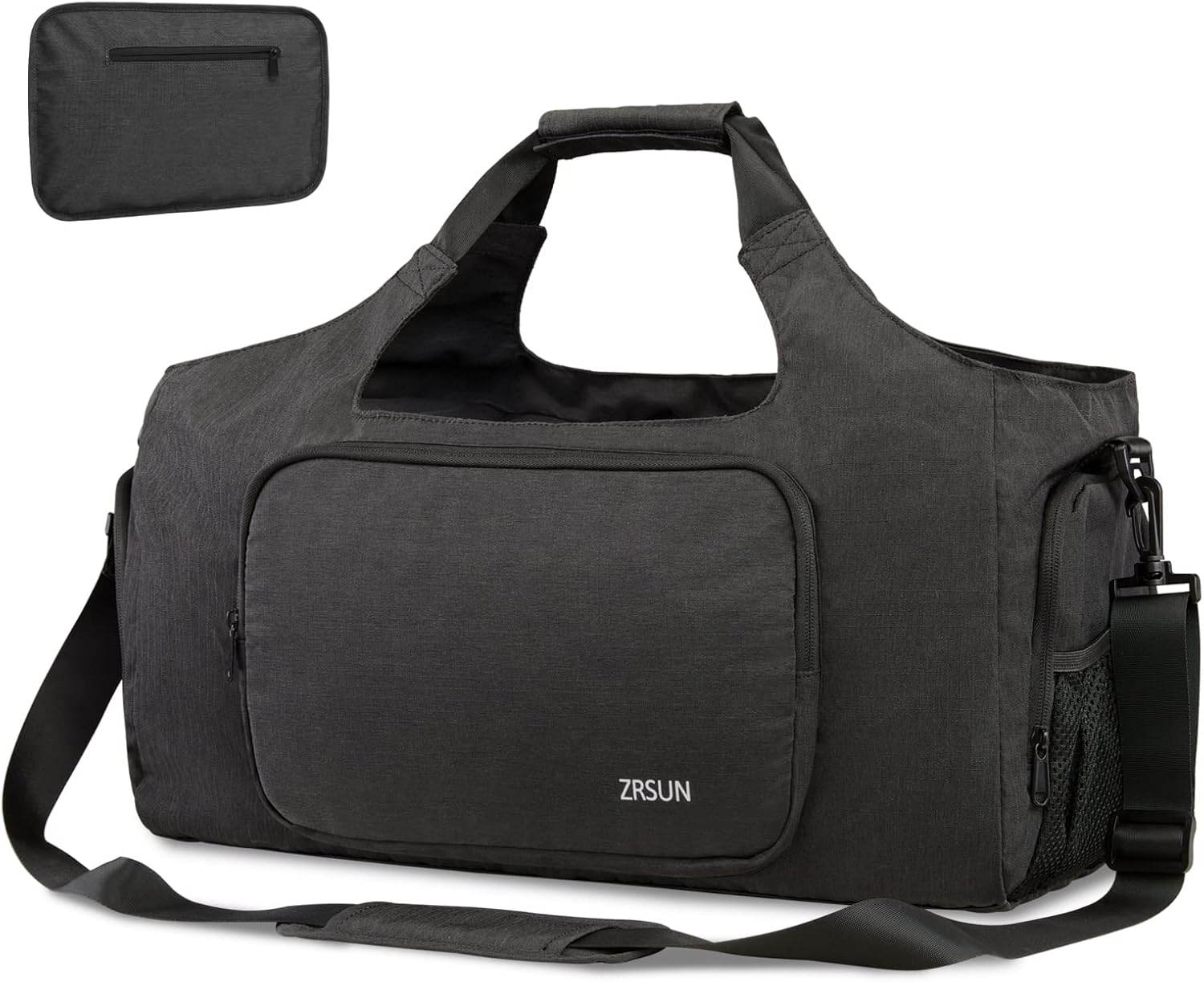 Gym Bags for Men Women, Sports Duffle Bag, Travel Gym Bag with Shoes Compartment