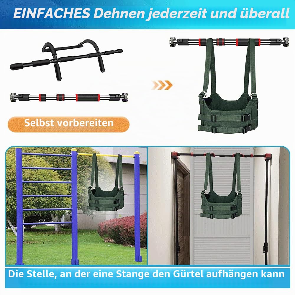Lendenwirbel-Dekompressionsgürtel, Bandscheibenvorfall, Rückenschmerzen, Ischias, Skoliose, Wirbelsäulen-Dekompression, Maschinengeschirr, aufrechter Trainer (mittel)