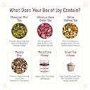 OH CHA - Festive Tea Gift Box | Assorted Tea Gift Set with Stainless Steel Infuser & Multiflora Honey | 4 Exquisite Tea Flavors | Gift for Everyone, Wedding Gift, Corporate Gifting | Festive Gift Hamper, Gifts for Clients gallery image