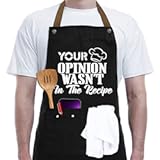 REHAVE Gifts For Men&comma; Women&comma; Father&apos;s Day Gifts&comma; Gifts for Dad&comma; Husband&comma; Boyfriend&comma; Brother&comma; Mom&comma; Wife&comma; Girlfriend&comma; Unique Birthday Gifts&comma; Humor Apron for friends&comma;Bff&comma; Kitchen Chef Aprons Baking Gifts