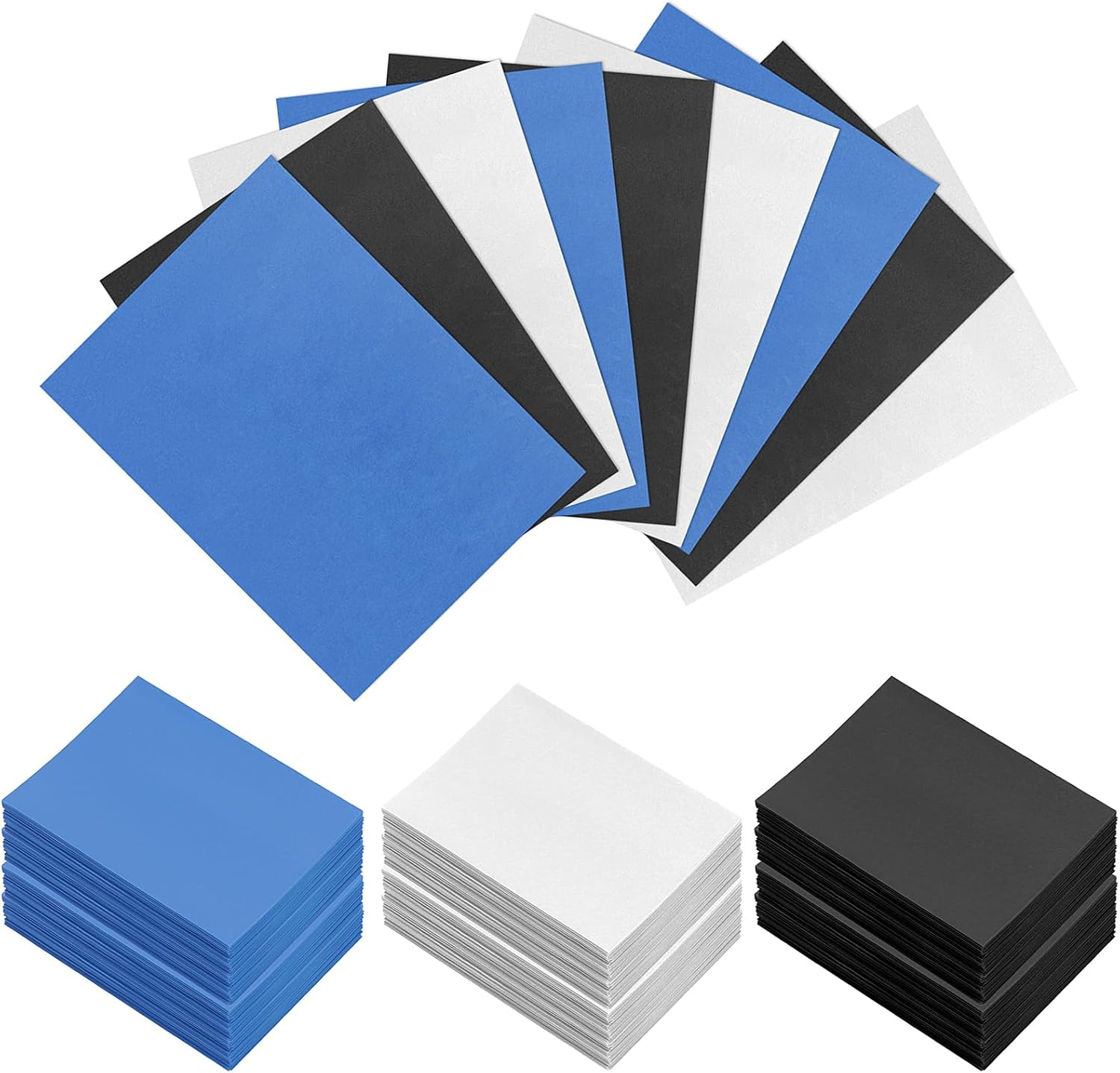 Homgaty 300 Protège Cartes Pokémon Pochette Individuelle Standard Noire 91x66mm - Lot De 6x50